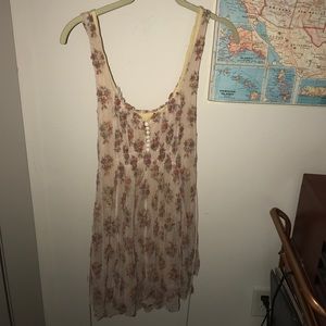 Free People Floral Lace dress